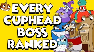 Every Cuphead Boss Ranked Including DLC [upl. by Merola]