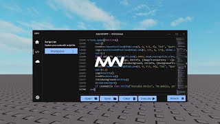 MantiWPF  Free Roblox ExecutorInjector 94 UNC Script Executor [upl. by Ebba]