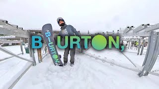 Snowboard para Iniciantes  Testando a Burton Instigator PurePop [upl. by Ojok699]