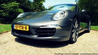 Porsche 991 Carrera S Cabriolet Review  wwwhartvoorautosnl  English Subtitled [upl. by Ardnoid228]