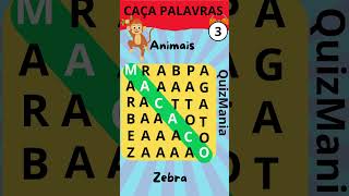 Caça palavras quiztime caçapalavras trivia [upl. by Akemor]