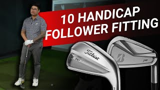 FOLLOWER FITTINGS  10 Handicap Iron Fit [upl. by Hester650]