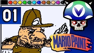 Vinesauce Joel  Mario Paint  Part 1 [upl. by Martsen]