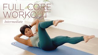 30 Minute Core Workout  Intermediate Pilates [upl. by Lenrow]