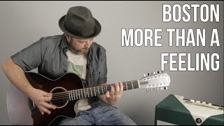 Guitar Lesson for quotMore Than a Feelingquot by Boston [upl. by Burnley]