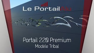 Tutoriel de Pose dun Portail Coulissant Design en Alu et dun Portillon par LePortailAlufr [upl. by Holder]