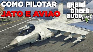 Como Pilotar Aviao No Gta 5 PC 2025 [upl. by Ole]