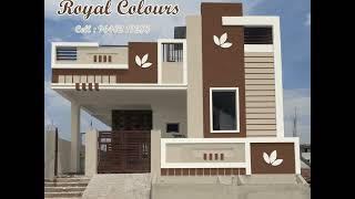 Asian Paints Top 20 Colour Combinations for Exterior HD Video 1080p [upl. by Aizitel]