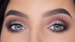 Classic Eye Look For Hooded Eyes  Using Affordable Makeup [upl. by Tham]