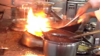 The Art of the Wok 1  鑊锅 Cooking with a Wok Peking University cafeteria [upl. by Pilloff]