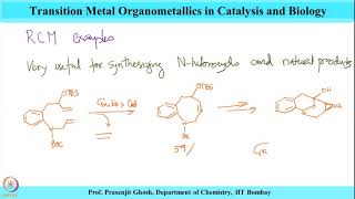 Week 5Lecture 25  Ring Closing Metathesis Part1 [upl. by Austine]