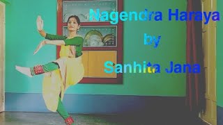 NAGENDRA HARAYA  Panchakshara shoytam  Bharatnatyam Kalamandalam Sanhita Jana [upl. by Goles641]