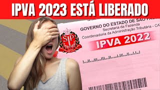 IPVA 2023 PCD ESTÁ LIBERADO PARA CONSULTA VALORES PERCENTUAIS E PRAZOS [upl. by Craner]