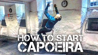 How to Start Capoeira 8 exercises [upl. by Sinclair684]