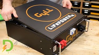 Cheapest 48 volt LiFePO4 Battery PreBuilt with BMS Testing and Review Gyll from Signature Solar [upl. by Notyalc]