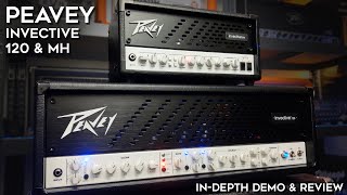 Peavey Invective 120 amp MH indepth demo amp review [upl. by Eadas]