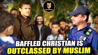 Christian Regrets Challenging Muslim  Mansur  Speakers Corner [upl. by Allerie]