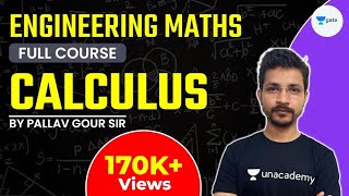 Calculus  Engineering Maths Full Course  Lec 1  GATEESE 2021 Exam All Branches  Pallav Gour [upl. by Knuth]