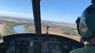 UH1H Huey Start up and Takeoff [upl. by Valentin]