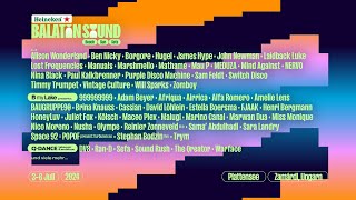 Full Lineup 2024  Heineken Balaton Sound [upl. by Kerwinn409]