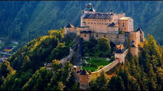 Hohenwerfen Castle Austria  Learn about this majestic castle and a glimpse into its history [upl. by Ythomit]