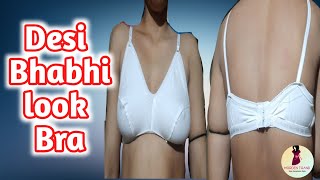 NonPadded White Bra Review  Comfort Fit amp StyleDesi bhabhi [upl. by Thorn59]