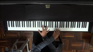 Queen  Bohemian Rhapsody piano cover as played by Freddie Mercury [upl. by Yhpos]