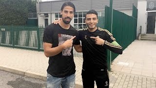 Juventus Street Football Challenge Khedira vs Touzani [upl. by Thormora644]