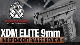 Springfield XDm Elite Handgun Review [upl. by Anahir820]