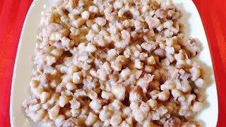 SAMP AND BEANS RECIPE How To Cook South African Samp amp beans  Creamy Samp  Creamed CornUmngqusho [upl. by Chemosh]