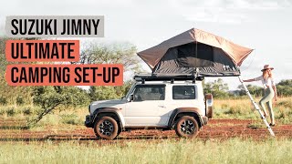 SUZUKI JIMNY  The Ultimate Camping Set Up Part I [upl. by Pas]