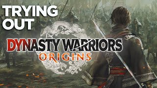 Trying Out Dynasty Warriors Origins Demo [upl. by Dorrehs]