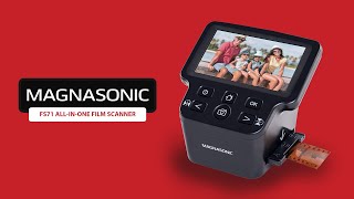 Magnasonic FS71 AllInOne Film Negative and Slide Scanner [upl. by Scarface54]