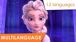 Let it Go  end credits multilanguage  12 [upl. by Ainola]