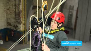 Basic rope access manoeuvres Access Techniques LTD [upl. by Killoran]