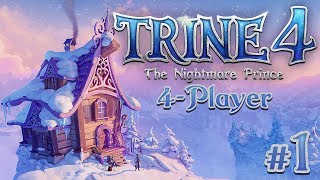 Trine 4  The Wizard Needs His Mail 4Player Gameplay [upl. by Nelan581]