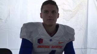 QB Brett Rypien postSan Jose State [upl. by Leirraj559]