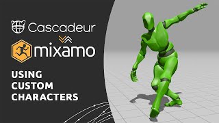 Mixamo to Cascadeur  Using Custom Characters [upl. by Reneta710]