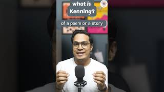 What is kenning in English Literature  literary device  shorts [upl. by Aicemat]