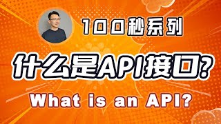 1 什么是API接口？100秒速览 应用程序编程接口 What is an API [upl. by Ydisac301]