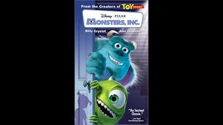 Opening and Closing to Monsters Inc VHS 2002 [upl. by Eelannej]