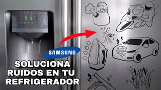 RUIDOS EN REFRIGERADOR  SAMSUNG RS26DDAPN RS26DDARS [upl. by Rosemari103]