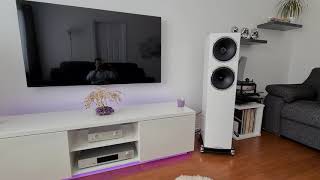 Fyne Audio F502 SP Demo [upl. by Esiouqrut]