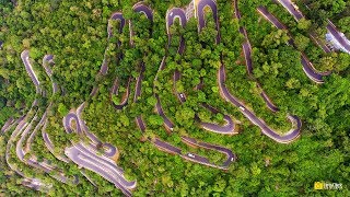 Kolli Hills Ride by Bangalore Bikers  Drone Videos [upl. by Nyrhtak]