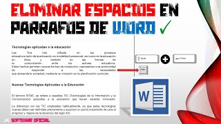 Cómo eliminar espacios al justificar texto en Word RESUELTO✓ [upl. by Ursel729]