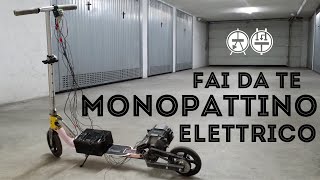 Come Fare un Monopattino Elettrico Fai da Te con Motore di Lavatrice  Spiegazione Dettagliata [upl. by Flagler]