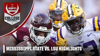 Mississippi State Bulldogs vs LSU Tigers  Full Game Highlights [upl. by Yeffej]