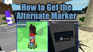 How to get the Alternate Marker Rock Passcode  Find the Markers Roblox [upl. by Barbee]