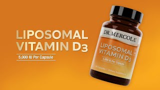 Dr Mercola® Liposomal Vitamin D3 5000 IU Per Capsule [upl. by Kakalina]