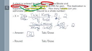 Dosage Calculation  Oral and Parenteral Part 1 [upl. by Marceau]